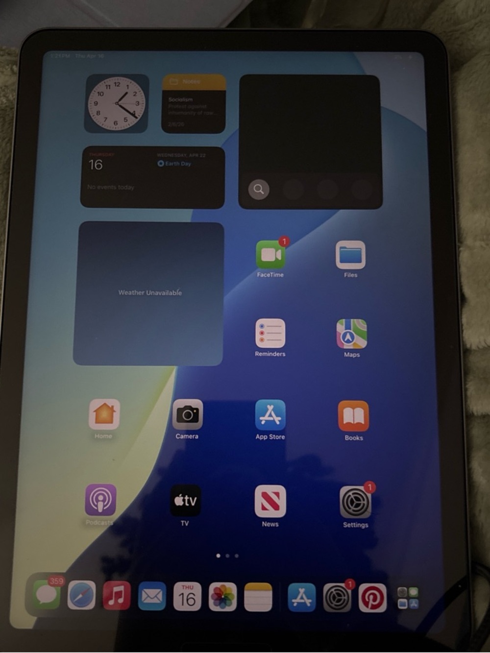 Apple iPad 11’ 128gb silver